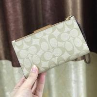 ราคา กระเป๋าสตางค์สีใหม่COACH TECH PHONE WALLET IN COLORBLOCK SIGNATURE CANVAS (COACH C2874) uie (29267975777)