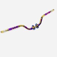 ราคา แฮนด์ทรงกลาสีไทเท-ชมพูรุ้งแฮนด์สแตนเลสแถมฟรีปะกบแฮนด์สีเข้าเซ็ท งานชุบไทเทแท้ PCX MSX NMAX (8705788702)