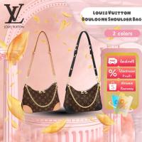 ราคา 「ของแท้ 100 %」Louis Vuitton LV Boulogne Shoulder Bag (29936832588)