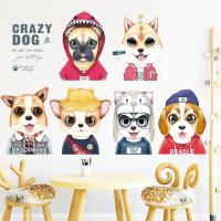 ราคา YooDooพร้อมส่ง wallpaper ติดผนัง สติกเกอร์ลายการ์ตูนน้องหมาน่ารัก สติกเกอร์ติดผนัง สติกเกอร์ตกแต่งห้อง วอลเปเปอร์ (20902550469)
