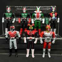 ราคา ไอ้มดแดง Kamen Rider งานเซเว่นอีเลฟเว่น 7-11 หายาก ยุคโชวะ Showa งานของเล่นเก่ายุค90s (ชุด 7 ตัว) (29115460805)