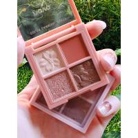 ราคา อายแชโดว์ eyeshadow palette Novo Cheap Niche Student Four-Color Domestic Eyeshadow (54801390359)