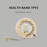 ราคา สายวัด ตลับเมตร เทปวัดทางการแพทย์รอบเอวรอบหัวหน้าอก 1.5 เมตรไม้บรรทัด Rebound Retractable ไม้บรรทัดนุ่มเทปวัด BMI ไม้บรรทัดเพื่อสุขภาพ (54553791247)