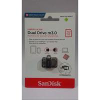 ราคา Sandisk OTG 32gb Ultra Dual Drive แฟลชไดรฟ์ดั้งเดิมบนแฟลชไดรฟ์ Go Usb 3.0 (9322470960)