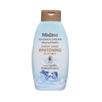 ราคา ครีมอาบน้ำมิสทิน MISTINE Shower Cream Super Nano Whitening Plus Milk 150 มล. (23554502995)