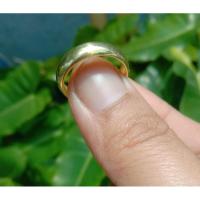 ราคา แหวนเกลี้ยงทองเหลืองผสมเนื้อสตางค์แท้100%ไม่ชุบสีสามารถใส่เป็นได้ทุกวันไม่ต้องถอดล้างหรือขัดทำความสะอาดได้ยิ่งขัดยิ่งเงา (24159655083)