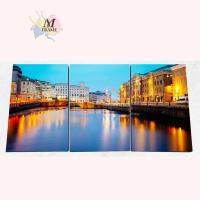 ราคา กรอบรูป กรอบลอย ภาพแต่งบ้าน รูปติดผนัง ภาพสถานที ภาพพิมพ์วิวเมือง (7077298519)