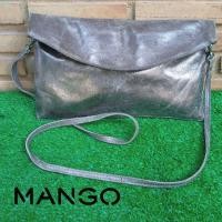 ราคา กระเป๋าสะพายข้าง คลอสบอดี้ แบรนด์MNG mango สีแมทเทอลิค สวยเก๋ไม่ซ้ำใคร (17461481924)