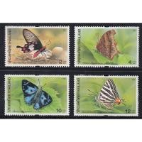ราคา B607 แสตมป์ไทยยังไม่ได้ใช้ ชุด ผีเสื้อ (ชุด4) ปี 2544 ครบชุด 4 ดวง (7527005944)