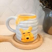 ราคา ถ้วยเซรามิคใหญ่ หมีพูห์ลายนูน (40163505024)