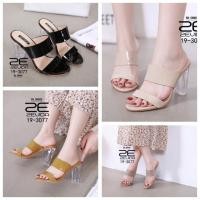 ราคา รองเท้าส้นสูงสไตล์เกาหลี ส้นแก้ว (2117119125)