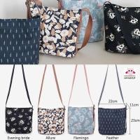 ราคา ✅ (4 สี) กระเป๋าสะพายฟลามิงโก้ (516370188)