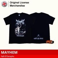 ราคา MAYHEM Gildan Heavy Cotton Back Print Fall Of Seraphs Band Music Shirt (42855793284)
