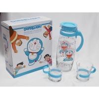 ราคา ✨สินค้าพรีเมี่ยมจากเซเว่น ชุดเหยือกน้ำพร้อมแก้วน้ำ✨สกรีนรูปโดเรม่อนและเพื่อนๆ⭐️สินค้าน่าใช้ น่าเก็บสะสม พิมพ์ลายน่ารัก (6146476781)