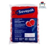 ราคา Savepak เซพแพ็ค สตรอเบอร์รีแช่แข็ง 1 กก. ( ส่งแช่แข็ง ) frozen strawberry สตอเบอร์รี่ สตอเบอรี่ (28066295352)