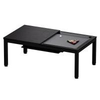 ราคา GR8 Billiards โต๊ะพูลไดนิ่ง โต๊ะพูลอเนกประสงค์ รุ่น Urban ขนาด 7 ฟุต สีดำ Dining Pool Table 7ft Black (26809937800)