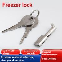 ราคา สองประตูตู้แช่แข็งล็อคแก้วเคาน์เตอร์ล็อคประตูบานเลื่อนล็อคตู้โชว์ล็อคชุดตู้แช่แข็งอุปกรณ์เสริม (43114119997)