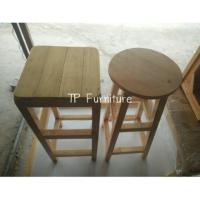 ราคา เก้าอี้บาร์ไม้สนนอก (245874615)