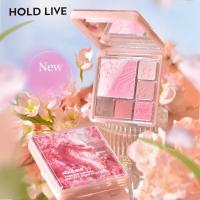 ราคา Hold LIVE # Keep The Pink Low Saturated Eyeshadow Pink Sweet Girl Multifunctional Eyeshadow Palette (28582973734)