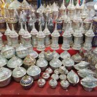 ราคา โกศลายไทย​ มุกทอง​ ลายดอกไม้ (2341642465)