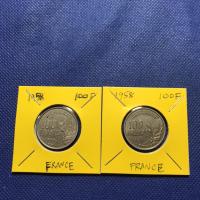 ราคา Special Lot No.60463 ปี1958 ฝรั่งเศส 100 FRANCS เหรียญสะสม เหรียญต่างประเทศ เหรียญเก่า หายาก ราคาถูก (20423251656)