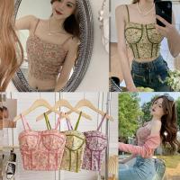 ราคา เสื้อลายดอก สายเดี่ยว ลายลูกไม้สายปรับๆได้ แต่งตัดขอบทรงสวยปังสุดๆ มีฟองน้ำ อก32-36งานป้าย (21393564110)