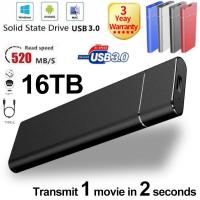 ราคา ฮาร์ดไดรฟ์ภายนอก HD SSD 30TB SSD 16TB USB 3.1 Type-C 8TB 4TB 1TB 2TB คุณภาพสูง (24158563324)