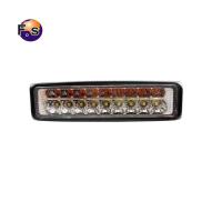 ราคา FS 1ชิ้น สว่างตาเเตก LED SPOT BEAM US 54Wไฟสปอร์ตไลท์2สี ปรับได้ 10สเตป สว่างมาก 12V-24V สีขาว-สีส้ม (8416949044)