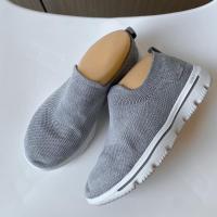 ราคา รองเท้าสลิปออน Skechers slipon 38/24 สีเทา (22922059797)