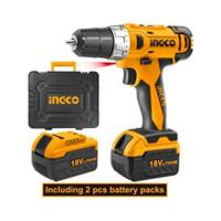 ราคา INGCO สว่านไร้สาย 18V Li-ion Cordless Drill (1909508483)
