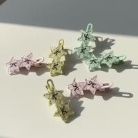 ราคา กิ๊บติดผม ดาว น่ารัก สไตล์เกาหลี ลายตาราง มินิมอล โบว์เล็ก สีพาสเทล Stella Hair Clips (29193235752)