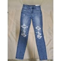 ราคา e66. เอวสูง 27-29 นิ้ว มือ1 American Eagle กางเกงยีนส์ผ้ายืดผู้หญิงแบรนด์แท้ (งานล้างสต็อค clearance) (41812019329)