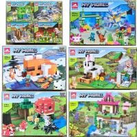 ราคา เลโก้จีน Mg 550 , 60154-60158 Minecraft (17174238097)