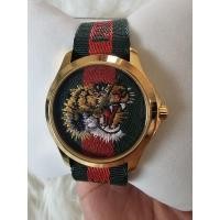 ราคา นาฬิกา Gucci สายผ้าสีเขียวแดง หน้าปัดเสือ ของแท้100% (22275500435)
