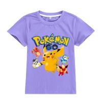 ราคา เสื้อยืดแขนสั้นสไตล์เกาหลี พิมพ์ลายการ์ตูนโปเกมอน สำหรับเด็กและวัยรุ่น (48353308091)