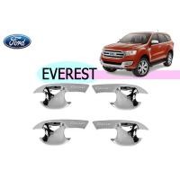 ราคา เบ้าประตู/กันรอยประตู/เบ้ารองมือเปิดประตู ฟอร์ด เอเวอเรสต์ Ford Everest ปี 2015-2020 ชุปโครเมี่ยม (5539127299)