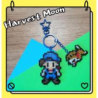 ราคา pre-order พวงกุญแจเม็ดบีทรีดร้อน ลาย harvest moon (21256387736)