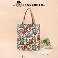 ราคา Danny Bear Fashion Canvas Bag Bear Shoulder Bag Ladies Lightweight Casual All-Match (43574323920)