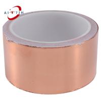 ราคา [ใหม่ A7]50mmx10M ทองแดงกาวทองแดงฟอยล์เทปทองแดงเทปกาวในตัวม้วน (53202749922)