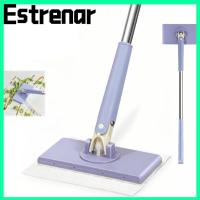 ราคา ESTRENAR No Wash Lazy Mops, Snap-Grip ผ้าอัตโนมัติสะดวกเปลี่ยน Clever Mini Mop, เครื่องมือทําความสะอาดบ้านเปียกและแห้งใช้ฝุ่นแบบใช้แล้วทิ้ง (44853641442)