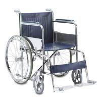 ราคา รถเข็นพับได้โครงเหล็กชุบ ไม่มีเบรคมือ รุ่น CA905 (3215879180)