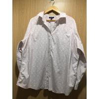 ราคา LANDS END 22W อกหน้าผ้า 54 นิ้ว ยาว 29 Cotton เสื้อเชิ้ต เสื้อสาวอวบ (23162791761)