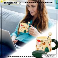 ราคา แม็ก แก้วกาแฟคริสต์มาส, ถ้วยกาแฟพร้อมฝาปิดและช้อนเซรามิคแก้วกาแฟคริสต์มาส, ถ้วยชานมแปลกเซรามิกคู่แก้วซานต้า (29659182828)