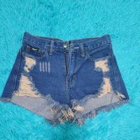 ราคา กางเกงยีนส์ขาสั้น ป้าย oops ไซส์ M (มือสอง) (14982380100)