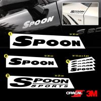 ราคา สติ๊กเกอร์ แต่งรถ สำนักแต่ง SPOON SPORTS HONDA (8117757849)