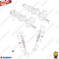 ราคา สปริงวาล์ว SPRING, VALVE แท้ Suzuki Raider 125 / Raider R 150 Carbu (41862448481)