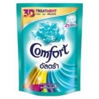ราคา ผลิตภัณฑ์ปรับผ้านุ่ม Comfort(คอมฟอร์ท) อัลตร้า สูตรเข้มข้นพิเศษ ชนิดเติม สีเขียวขนาด 600 มล. ของแท้ 100% (7761822499)