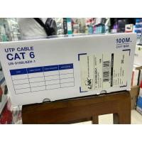 ราคา US-9106LSZH-1 UTP Cable Cat6 100m. White Link สายแลน แคท6 100 เมตร ยี่ห้อ ลิ้งค์ ออกใบกำกับภาษีได้ (12175964355)