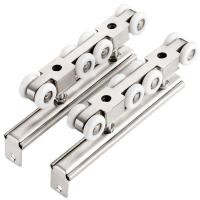 ราคา ติดตามแขวนเลื่อนแขวนประตูล้อแขวนรางล้อลูกรอกประตูบานเลื่อนประตูไม้รอกสแตนเลสแขวน8ประตูบานเลื่อนแขวน (55002425094)