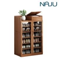 ราคา Naju ตู้ใส่รองเท้า 2 ประตูบานพับ สำหรับรองเท้า15-28คู่ ชั้นวาง6/8ชั้น ประกอบง่าย กันน้ำ กันความชื้น ไม่ขึ้นรา (23519769012)